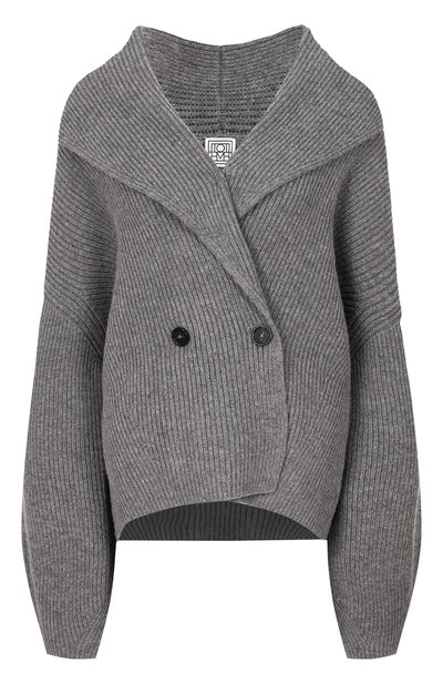 Женский шерстяной кардиган TOTEME, арт. 251-WRT4354-YA0239