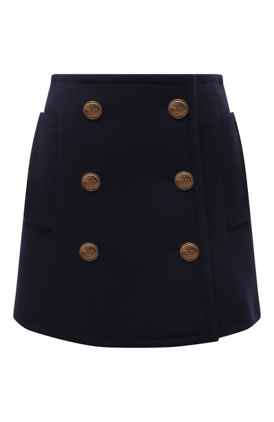 Женская юбка из шерсти и кашемира PRADA, арт. P187T-10VD-F0008-212
