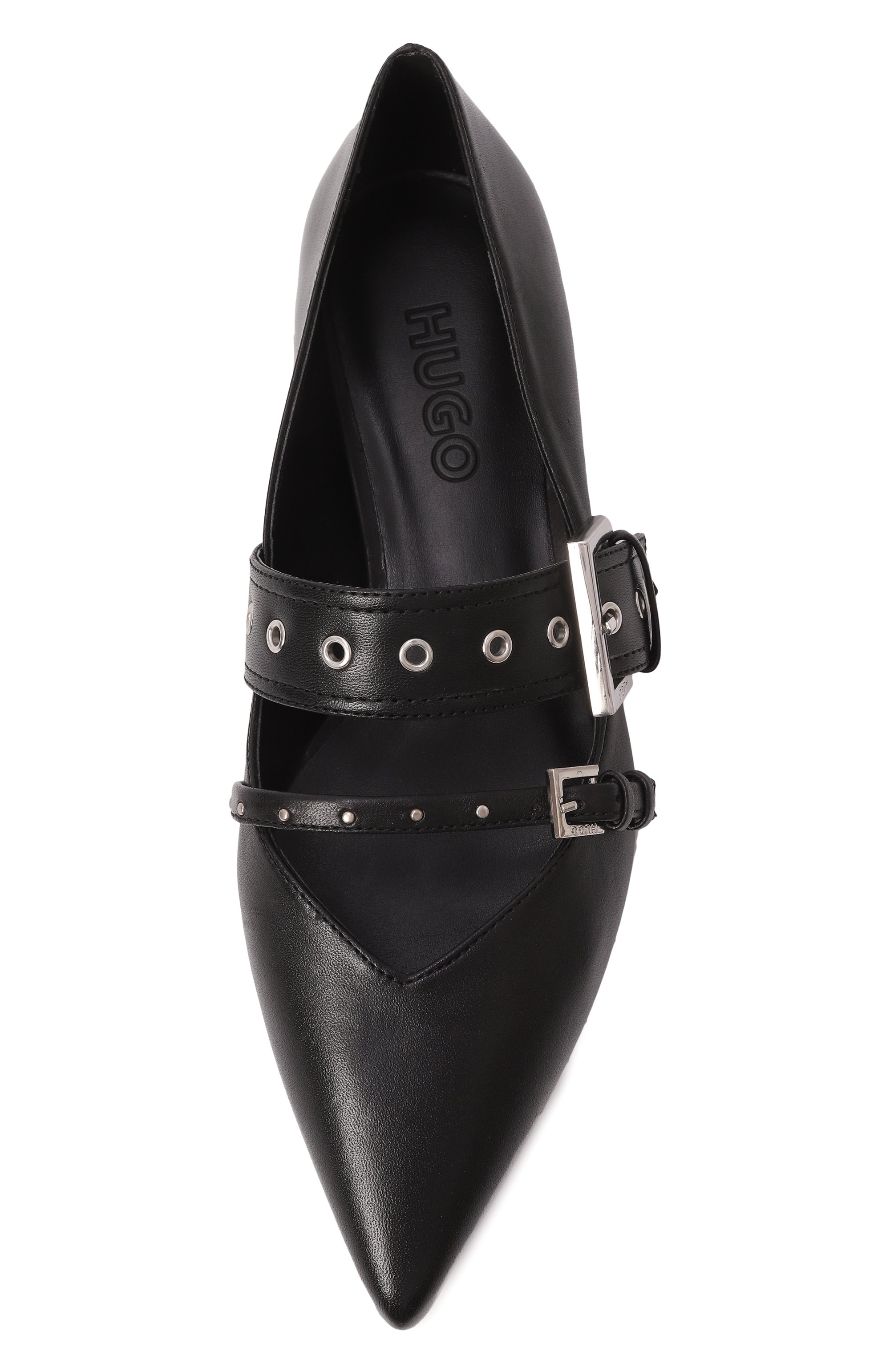 Кожаные балетки maridia HUGO, арт. 50536400, фото 6