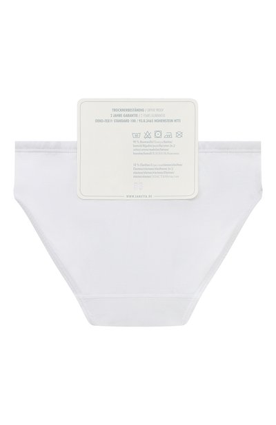 Комплект из двух трусов SANETTA белого цвета по цене 3640 руб., арт. 344836., фото 2 Комплект из двух трусов SANETTA, арт. 344836., фото 2