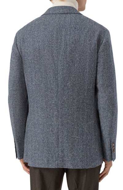 Пиджак из шерсти и кашемира BRUNELLO CUCINELLI, арт. MV4177BND, фото 5
