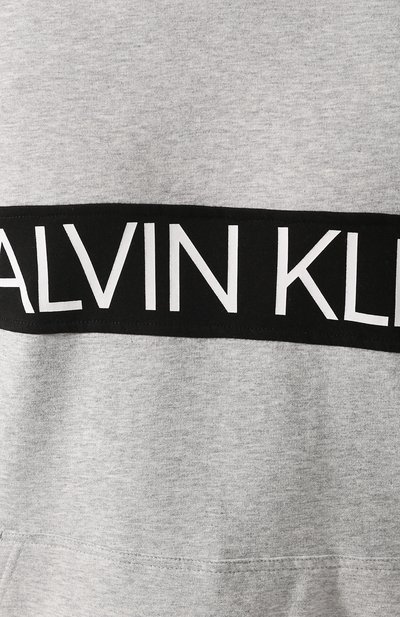 Хлопковое худи CALVIN KLEIN, арт. NM1633E, фото 5