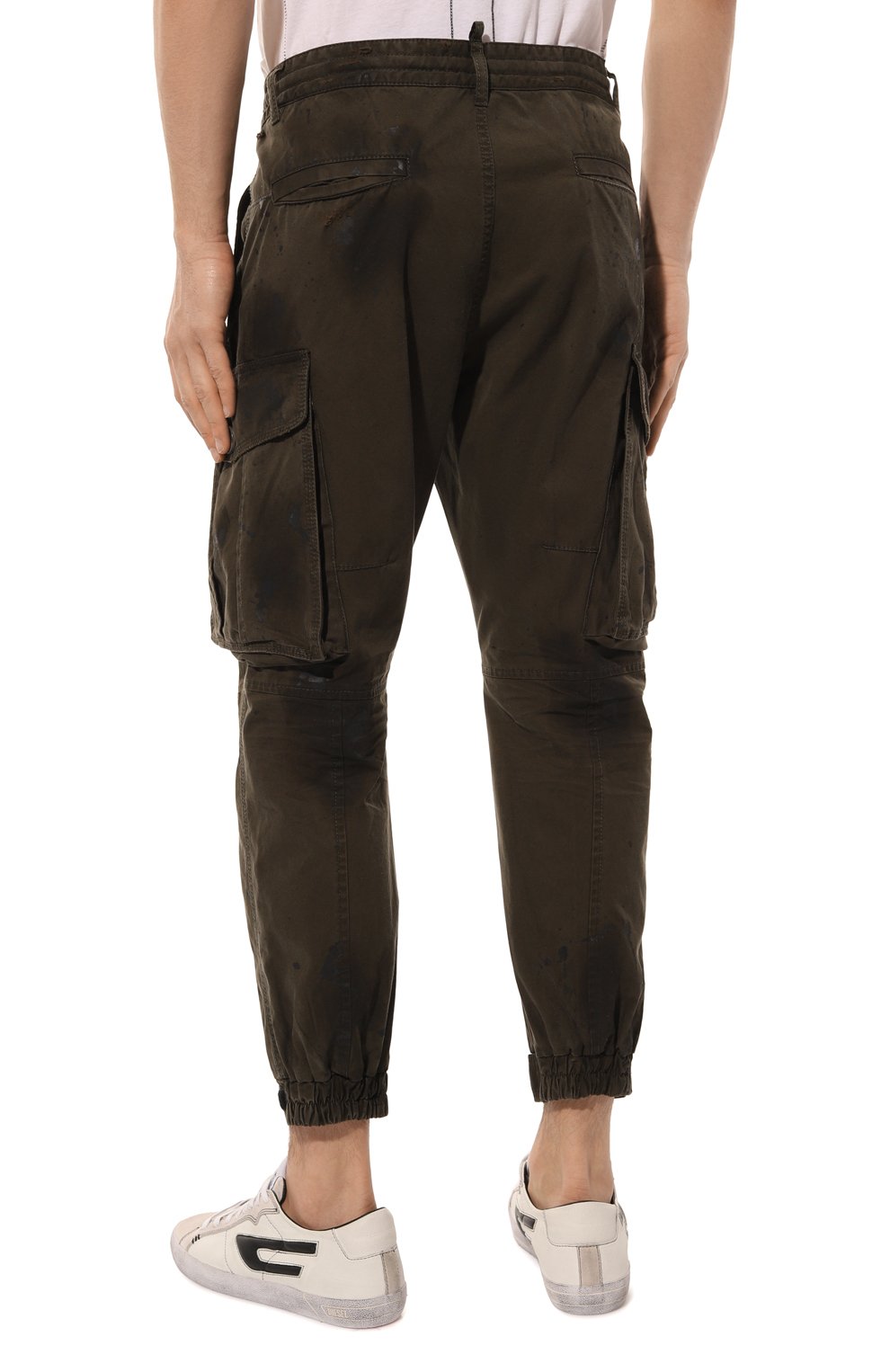 Хлопковые джоггеры DSQUARED2, арт. S74KB0767/S41794, фото 4