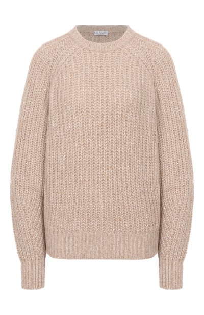 Женский свитер из кашемира и шелка BRUNELLO CUCINELLI, арт. MTR385400