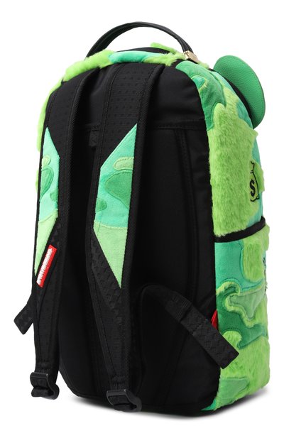 Рюкзак money fur SPRAYGROUND салатового цвета по цене 33450 руб., арт. 910B5665NSZ/M0NEY FUR BACKPACK, фото 2 Рюкзак money fur SPRAYGROUND, арт. 910B5665NSZ/M0NEY FUR BACKPACK, фото 2