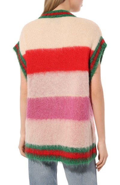 Жилет GUCCI разноцветного цвета по цене 172800 руб., арт. 676846 XKB5A, фото 4 Жилет GUCCI, арт. 676846 XKB5A, фото 4