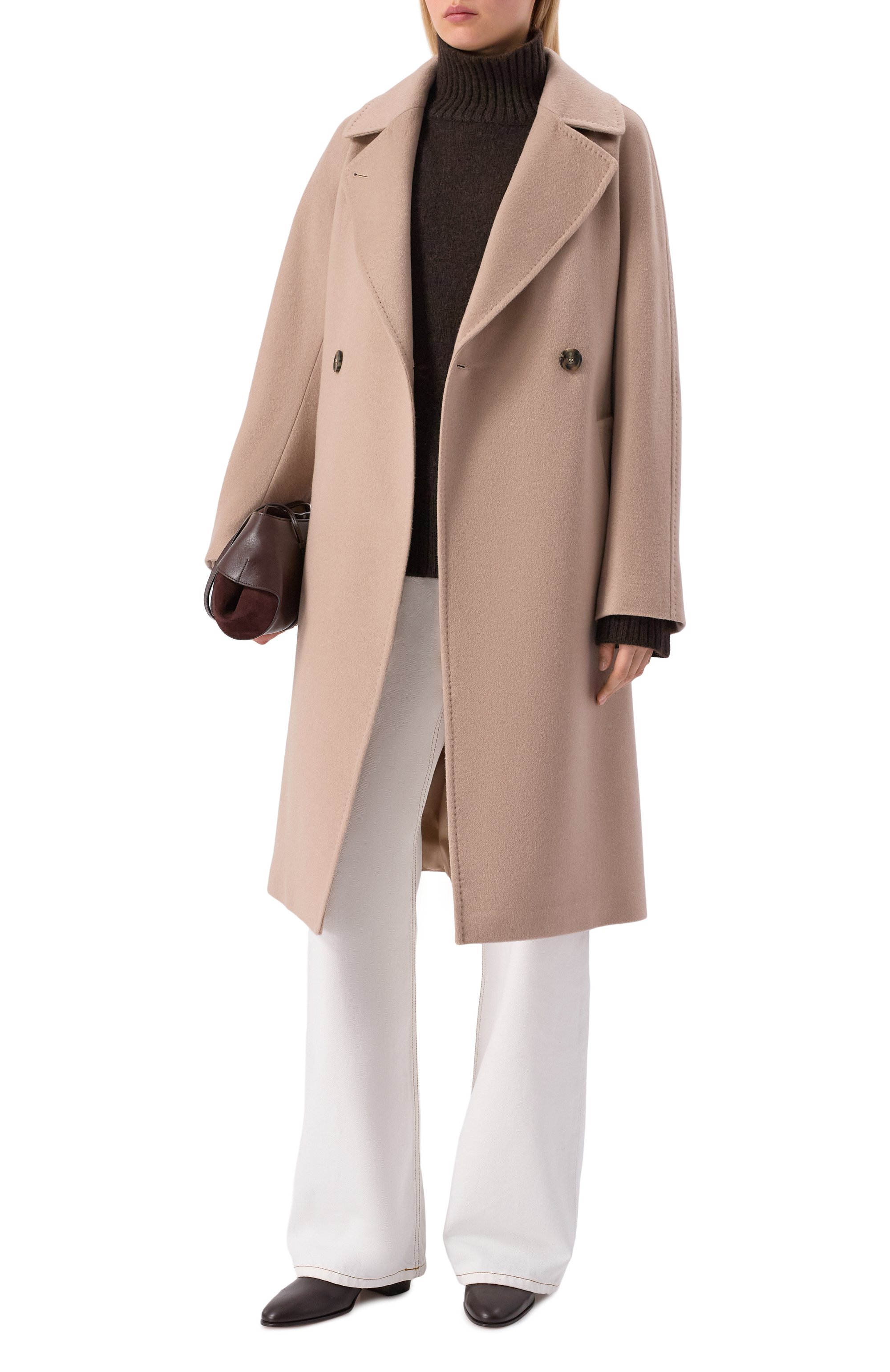 Кашемировое пальто WEEKEND MAX MARA, арт. CASCIA, фото 2