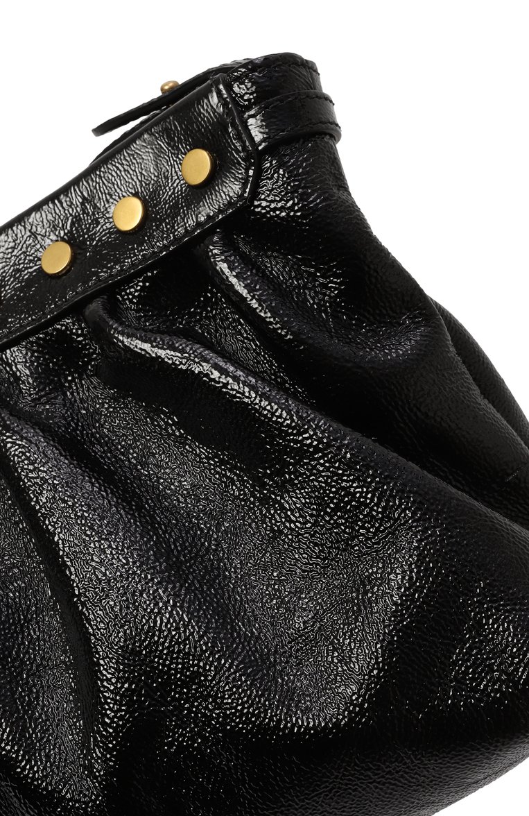 Женский сумка luz medium ISABEL MARANT черного цвета, арт. 23A/P00030FA-A3C20M | Фото 3 (Материал: Натуральная кожа; Размер: medium; Женское Кросс-КТ: Клатч-клатчи)