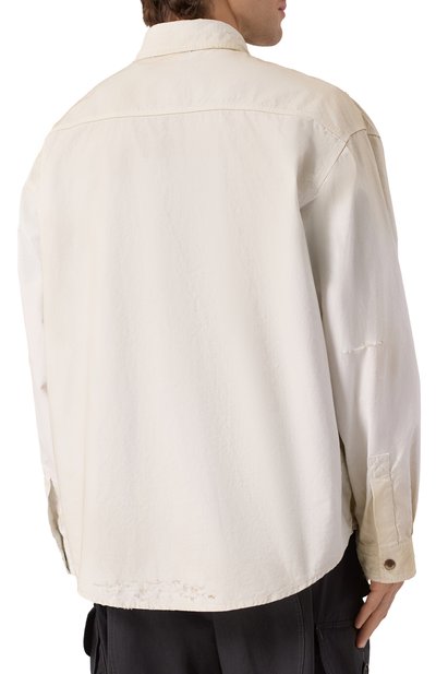 Хлопковая рубашка BALENCIAGA, арт. 831349/TSP01, фото 4