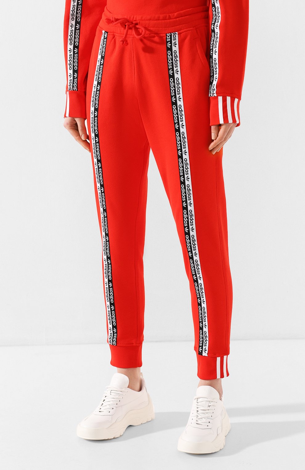 Хлопковые джоггеры ADIDAS ORIGINALS, арт. FM4382, фото 3