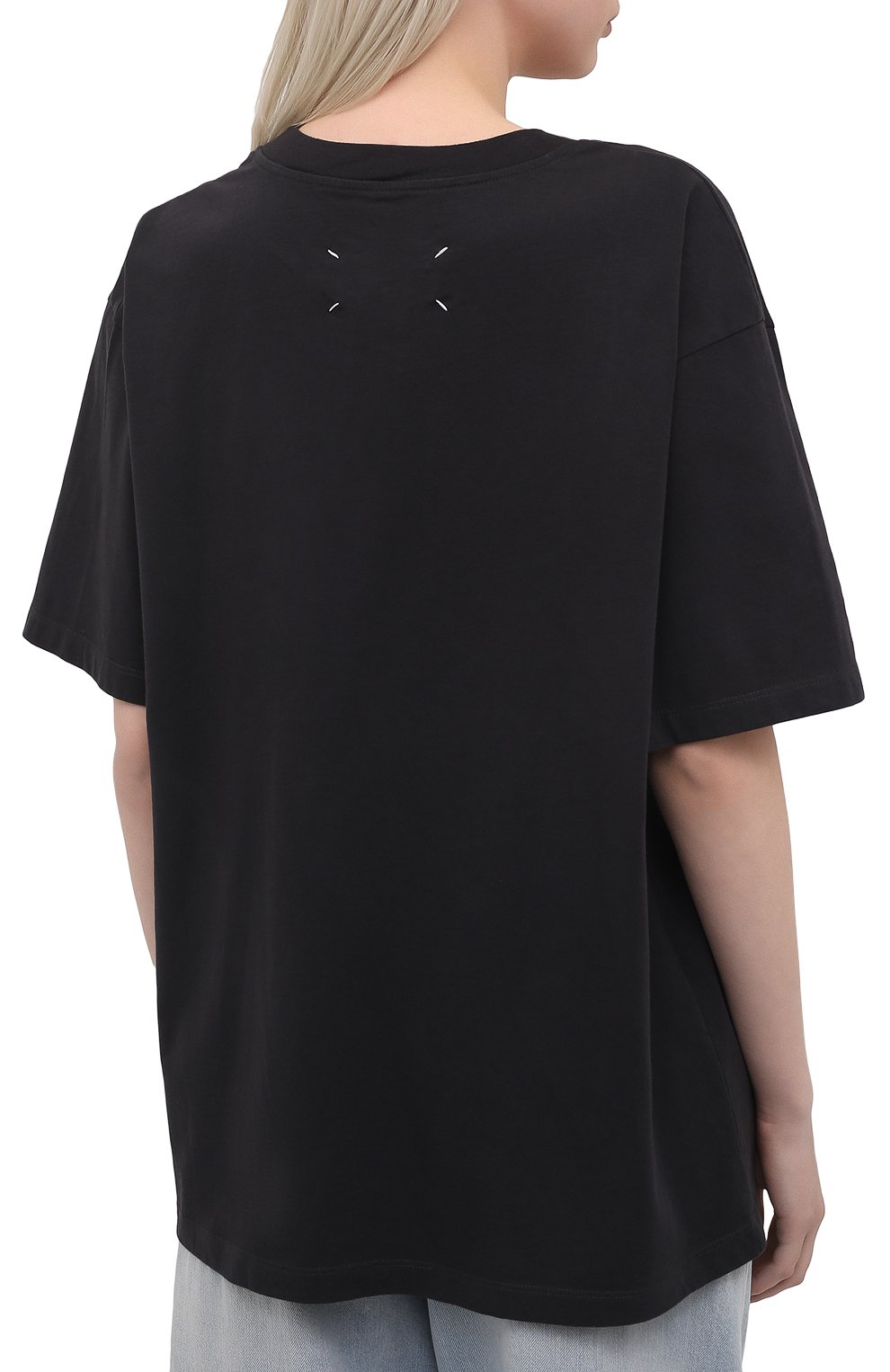 Хлопковая футболка MAISON MARGIELA, арт. S29GC0297/S23935, фото 4