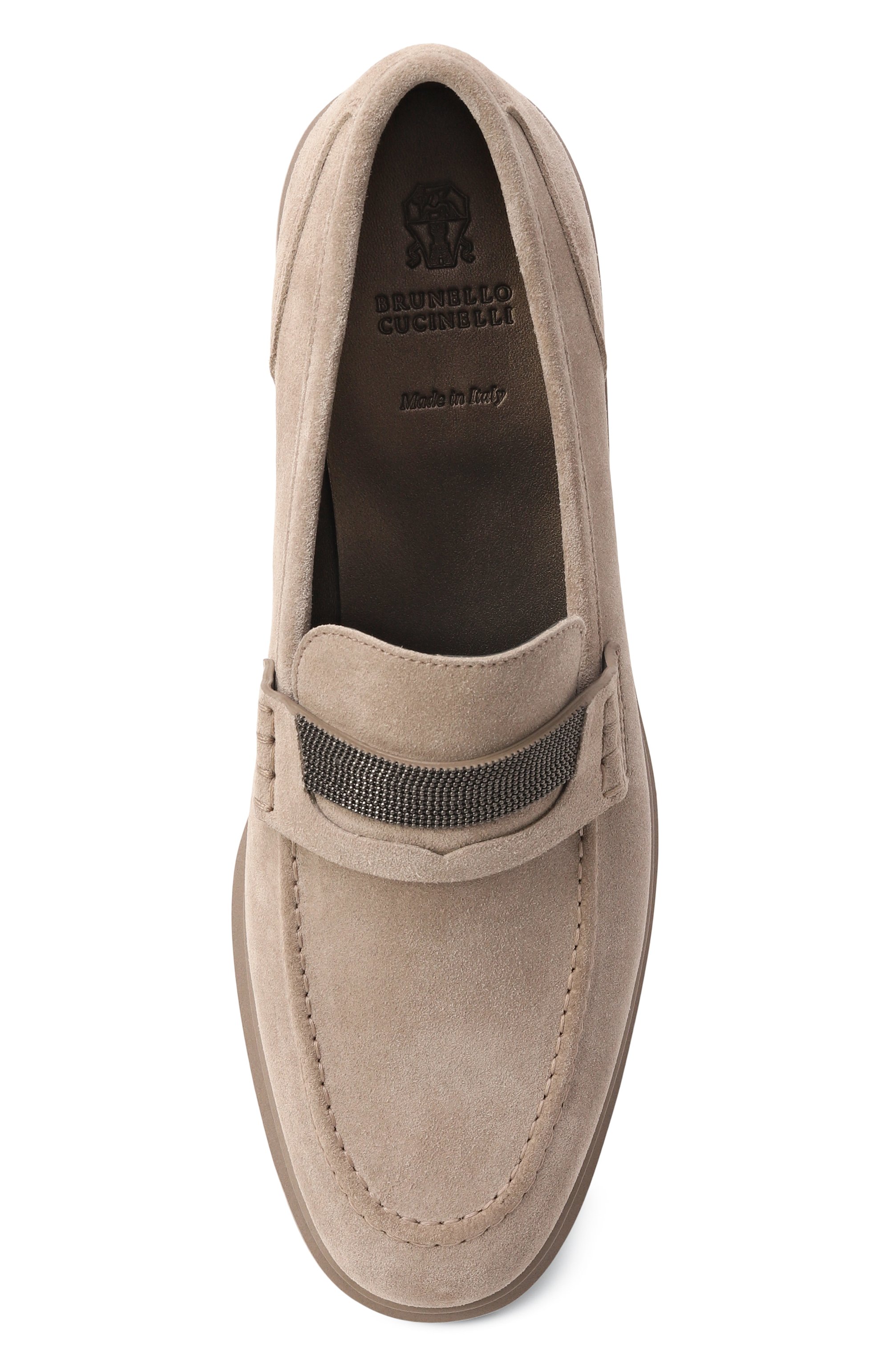 Замшевые пенни-лоферы BRUNELLO CUCINELLI, арт. MZSFG2370P, фото 6