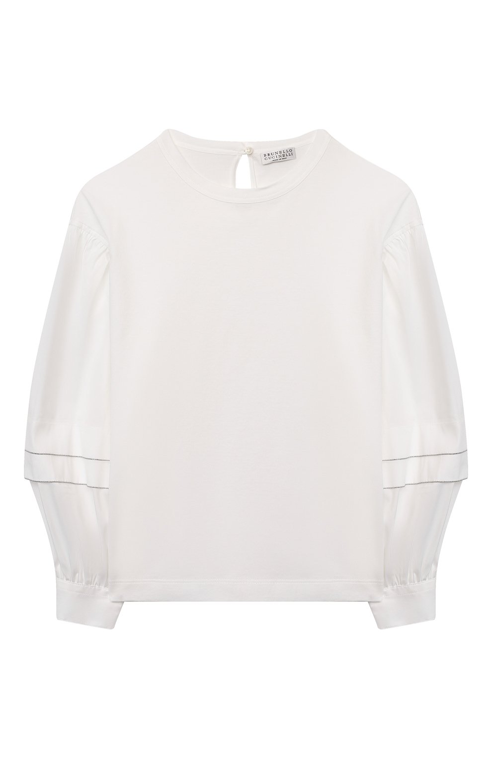 Хлопковая блузка BRUNELLO CUCINELLI, арт. B0A45T036C, фото 1