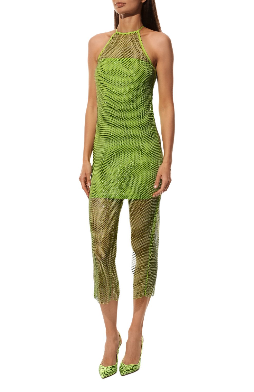 Платье с отделкой стразами PATRIZIA PEPE, арт. 8A1011_A9U8, фото 3