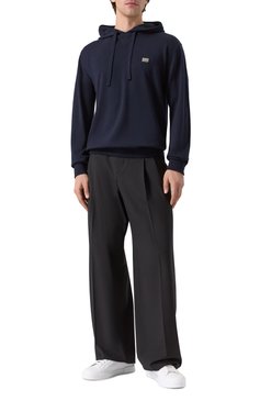 Мужские кожаные кеды strobel portofino light DOLCE & GABBANA белого цвета, арт. CS2324/AV066 | Фото 2 (Подошва: Плоская; Материал внешний: Натуральная кожа; Материал внутренний: Натуральная кожа; Материал утеплителя: Без утеплителя; Стили: Классический; Кросс-КТ: Низкие)