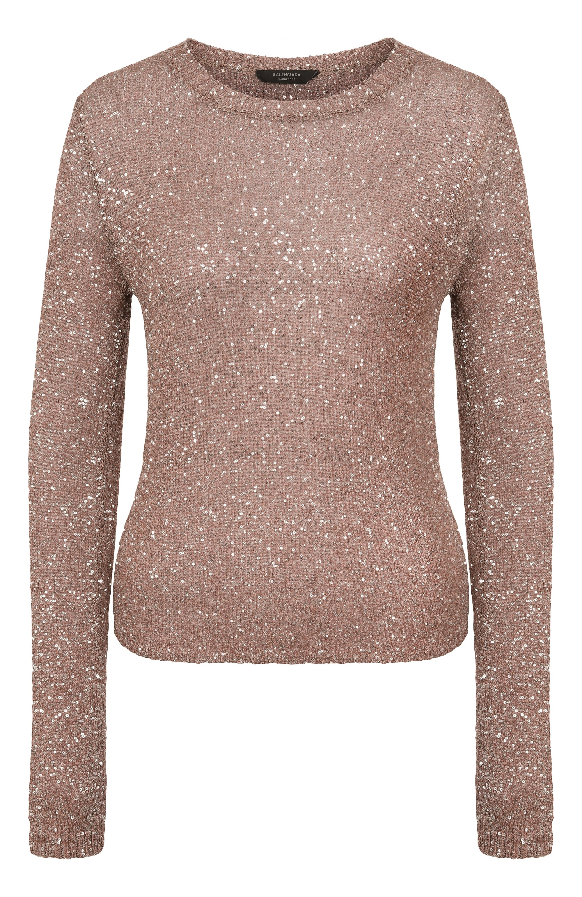 Пуловер с отделкой пайетками BALENCIAGA, арт. 813115/T7196, фото 1