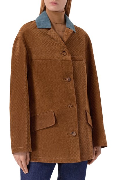 Замшевая куртка GUCCI, арт. 815788/XNA5N, фото 3