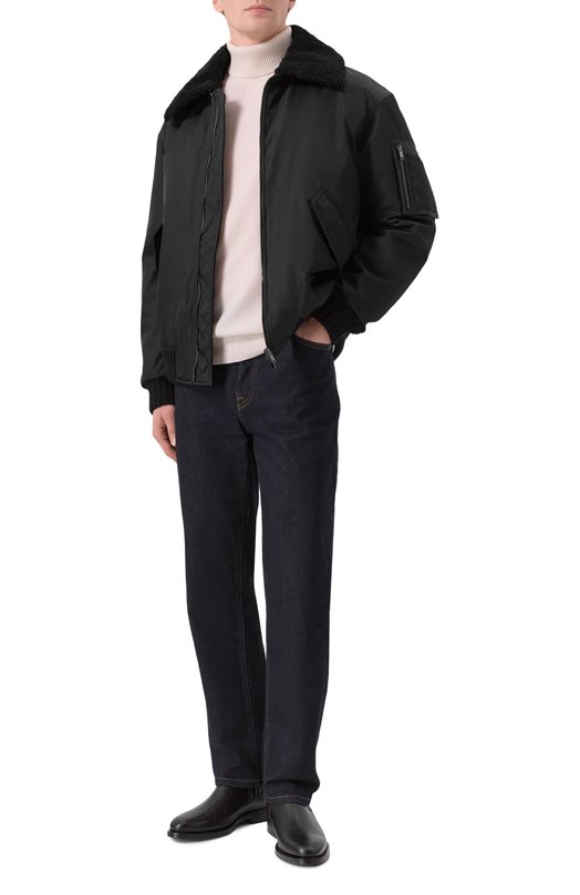 Утепленный бомбер MVST M25.1PM.0004/NIPALY ZER0 Чёрный  M25.1PM.0004/NIPALY ZER0 Фото 2