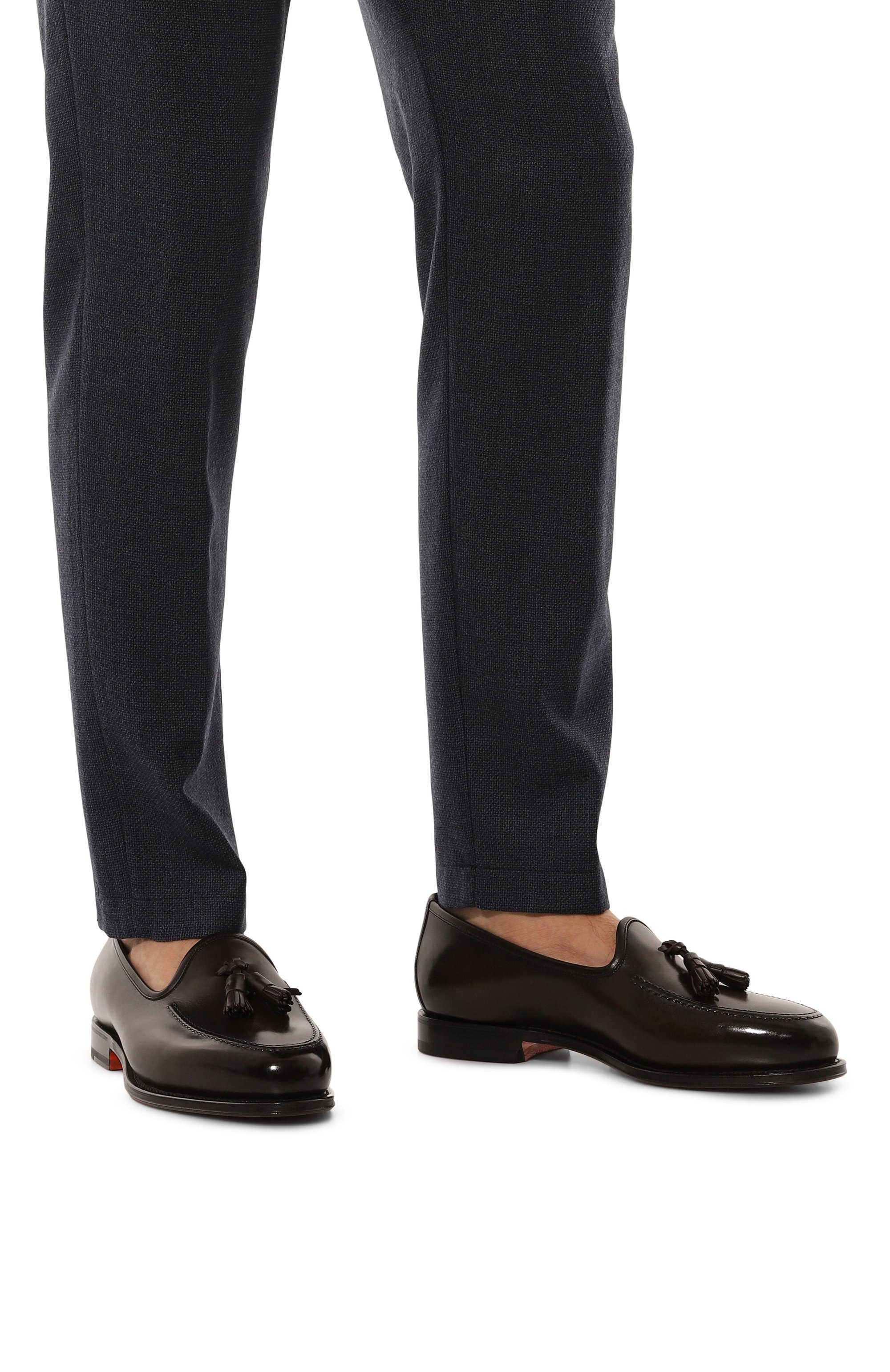 Кожаные лоферы andrea SANTONI, арт. MCAG18970MC1HVVD, фото 3