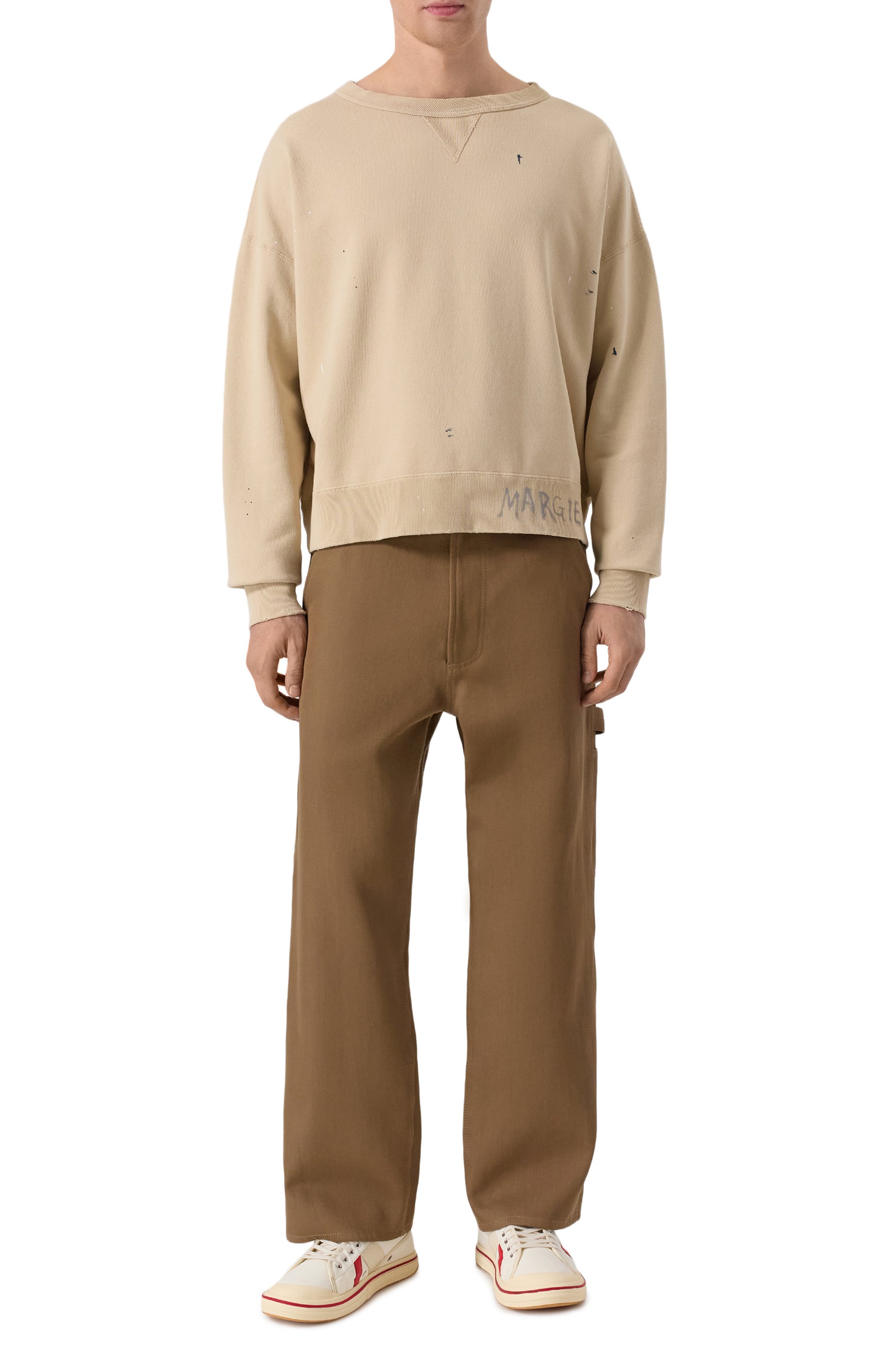 Хлопковые брюки MOSCHINO, арт. J0302/5215, фото 2