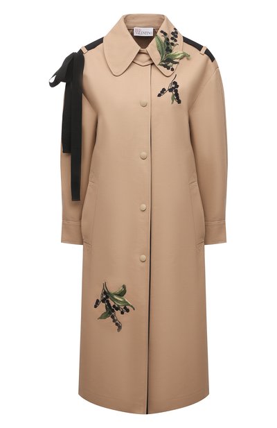 Женский хлопковый плащ REDVALENTINO, арт. VR3CAC80/5LC