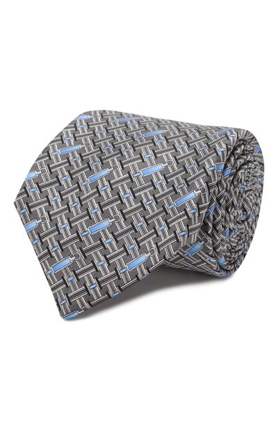 Мужской шелковый галстук ZILLI, арт. 50200/TIES