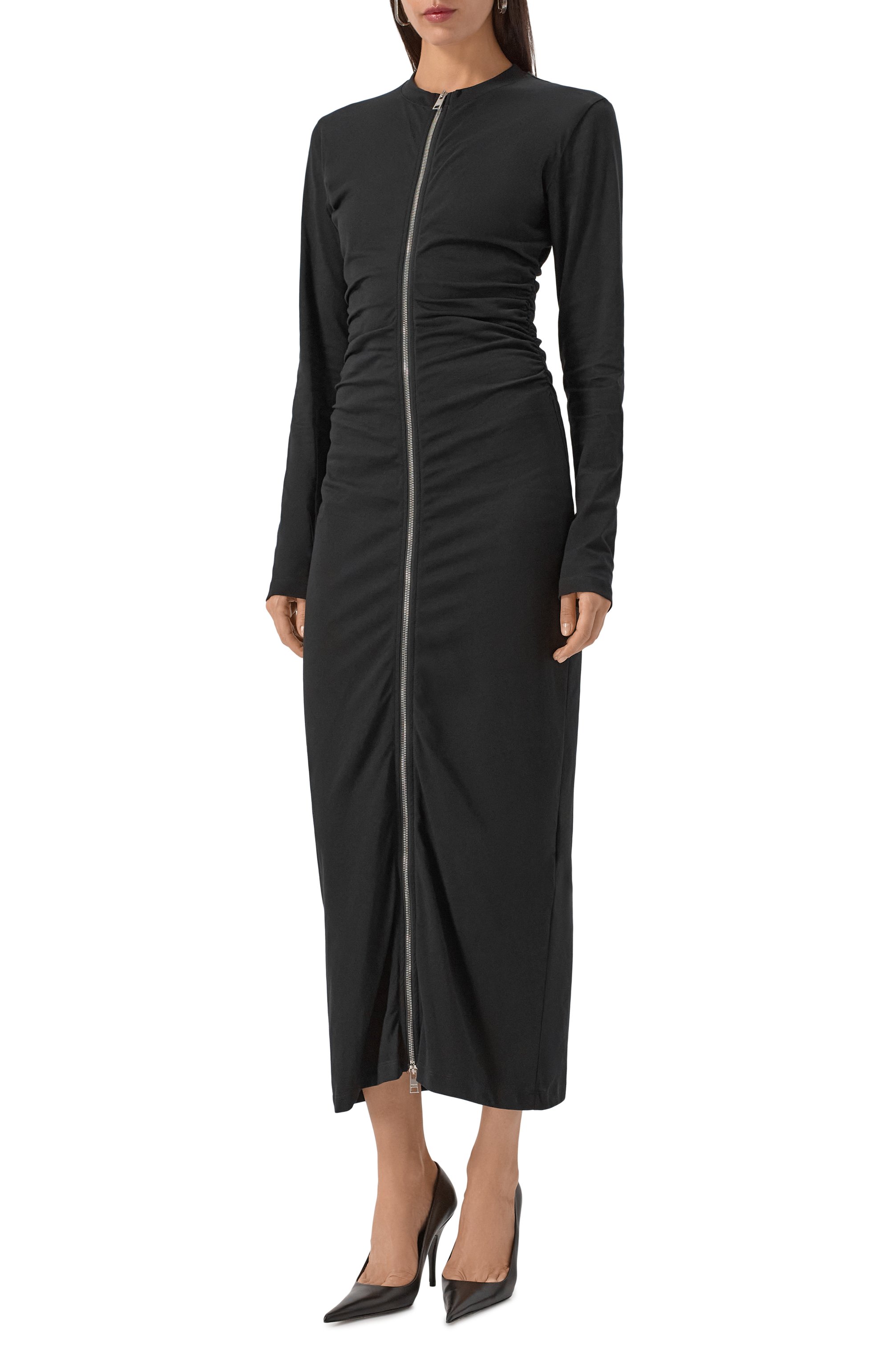 Хлопковое платье MSGM, арт. 3941MDA82/257798, фото 3