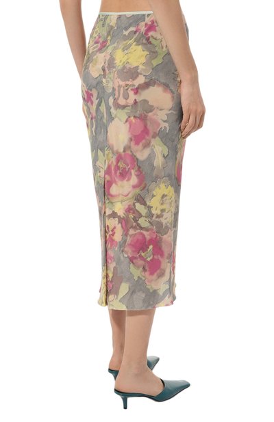 Юбка из вискозы и шелка DRIES VAN NOTEN, арт. 232-010829-7189, фото 4