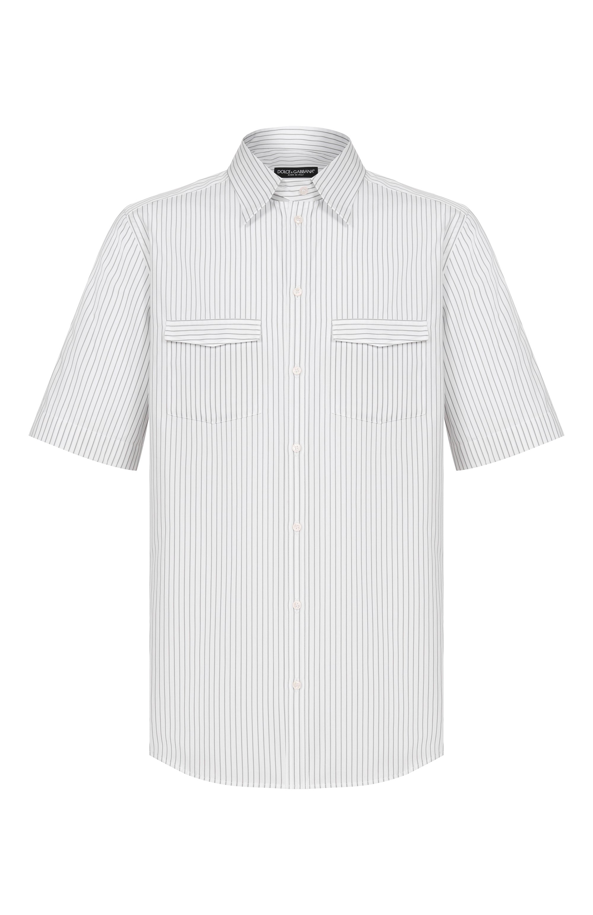 Хлопковая рубашка DOLCE & GABBANA, арт. G50C6T/FR50B, фото 1