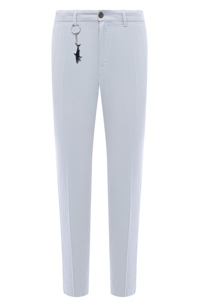 Брюки из хлопка и льна PAUL&SHARK, арт. 23414033, фото 1