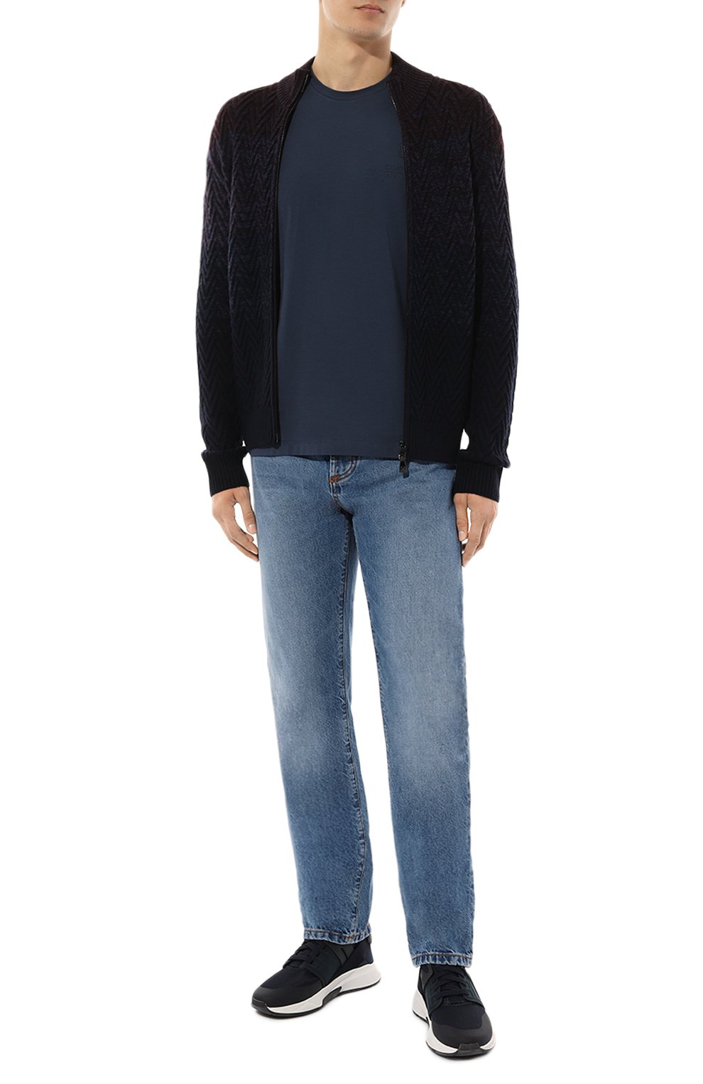 Хлопковая футболка CORNELIANI, арт. 94G586-9425042, фото 2