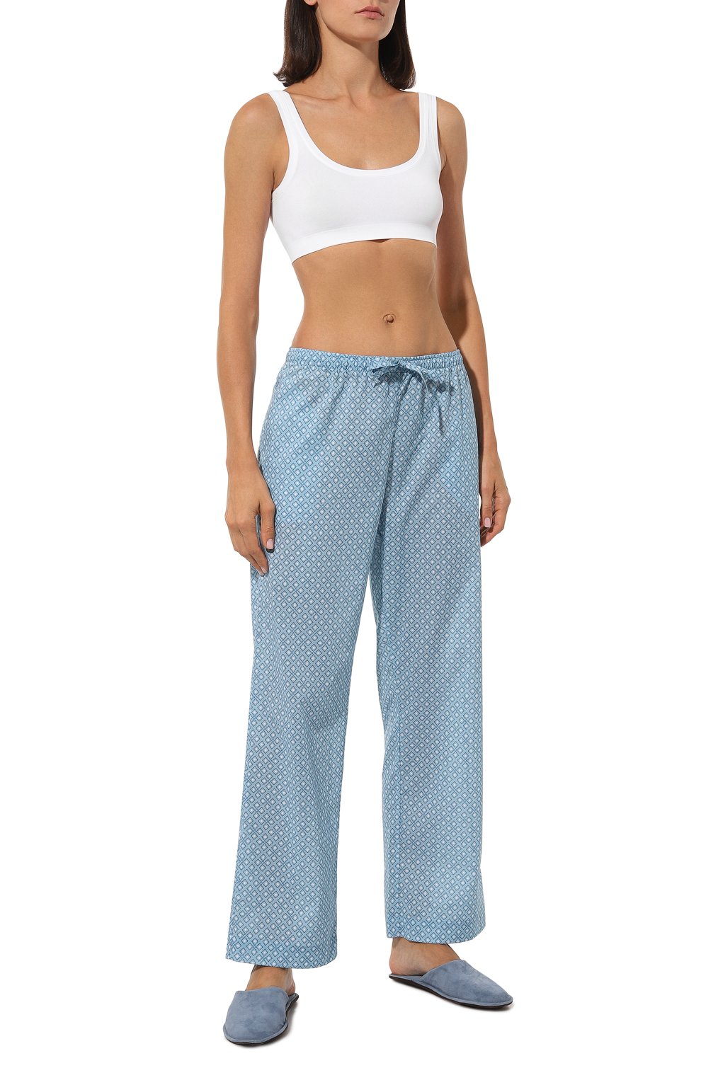 Хлопковые брюки DEREK ROSE, арт. 1256-LEDB056, фото 2