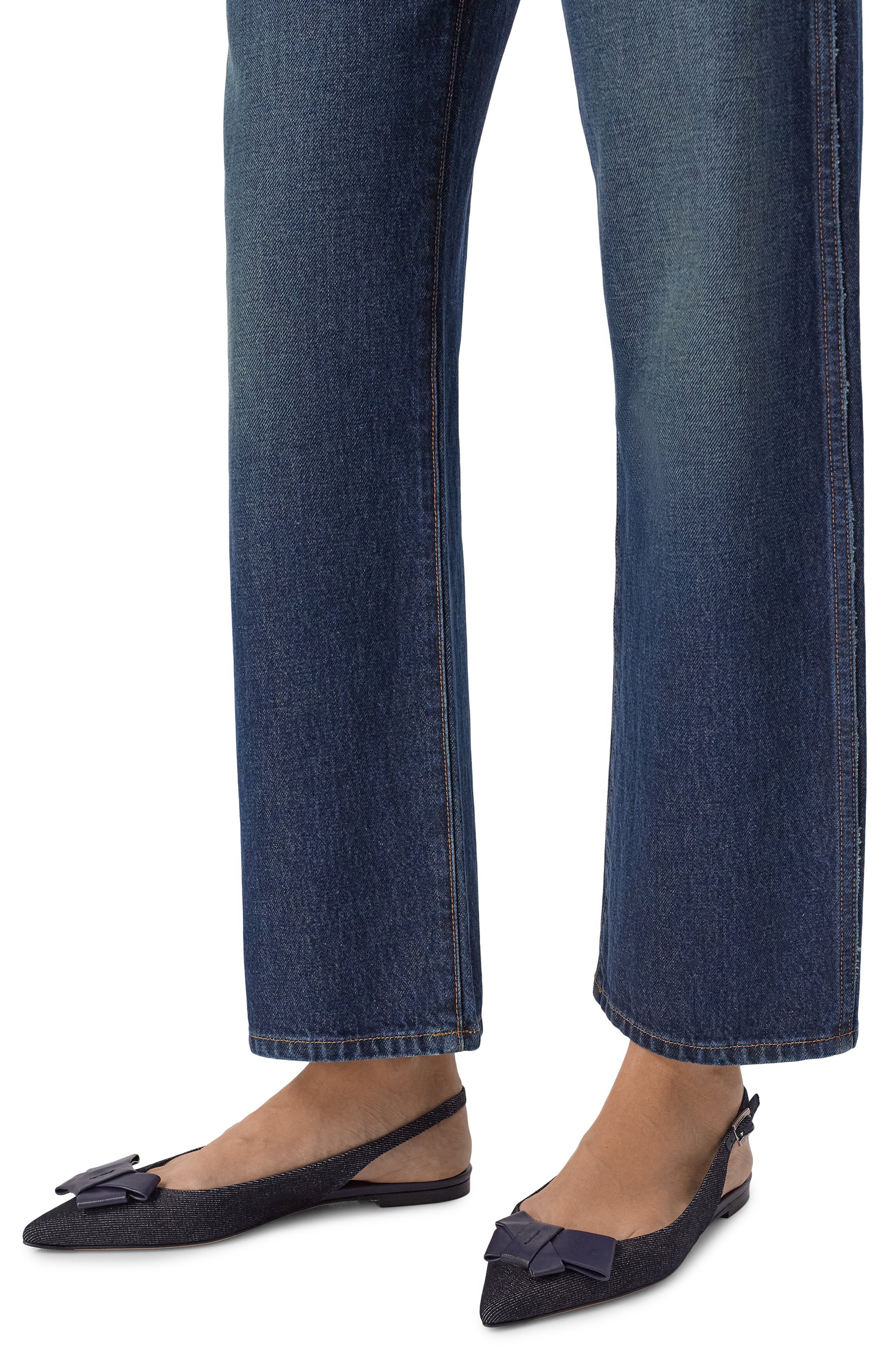 Текстильные балетки KITON, арт. D61827K0900H02, фото 2