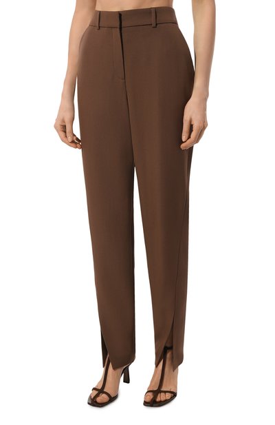 Шерстяные брюки BALMAIN, арт. AF0P0100WB05, фото 3