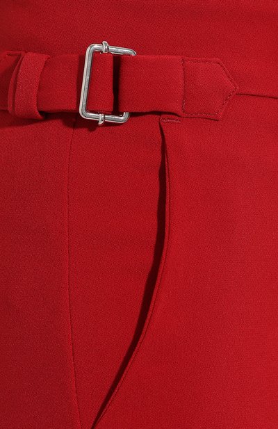 Брюки со стрелками REDVALENTINO красного цвета по цене 32850 руб., арт. SR3RBB10/2EU, фото 5 Брюки со стрелками REDVALENTINO, арт. SR3RBB10/2EU, фото 5