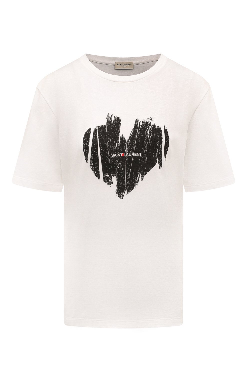 Хлопковая футболка SAINT LAURENT, арт. 615522/YBS02, фото 1