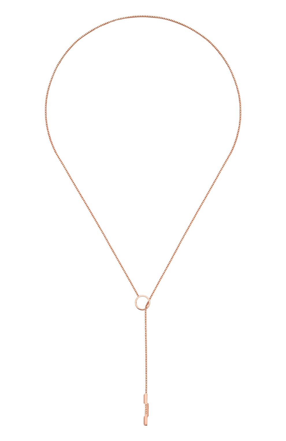 Колье GUCCI бесцветного цвета по цене 253500 руб., арт. YBB662110002, фото 1 Колье GUCCI, арт. YBB662110002, фото 1