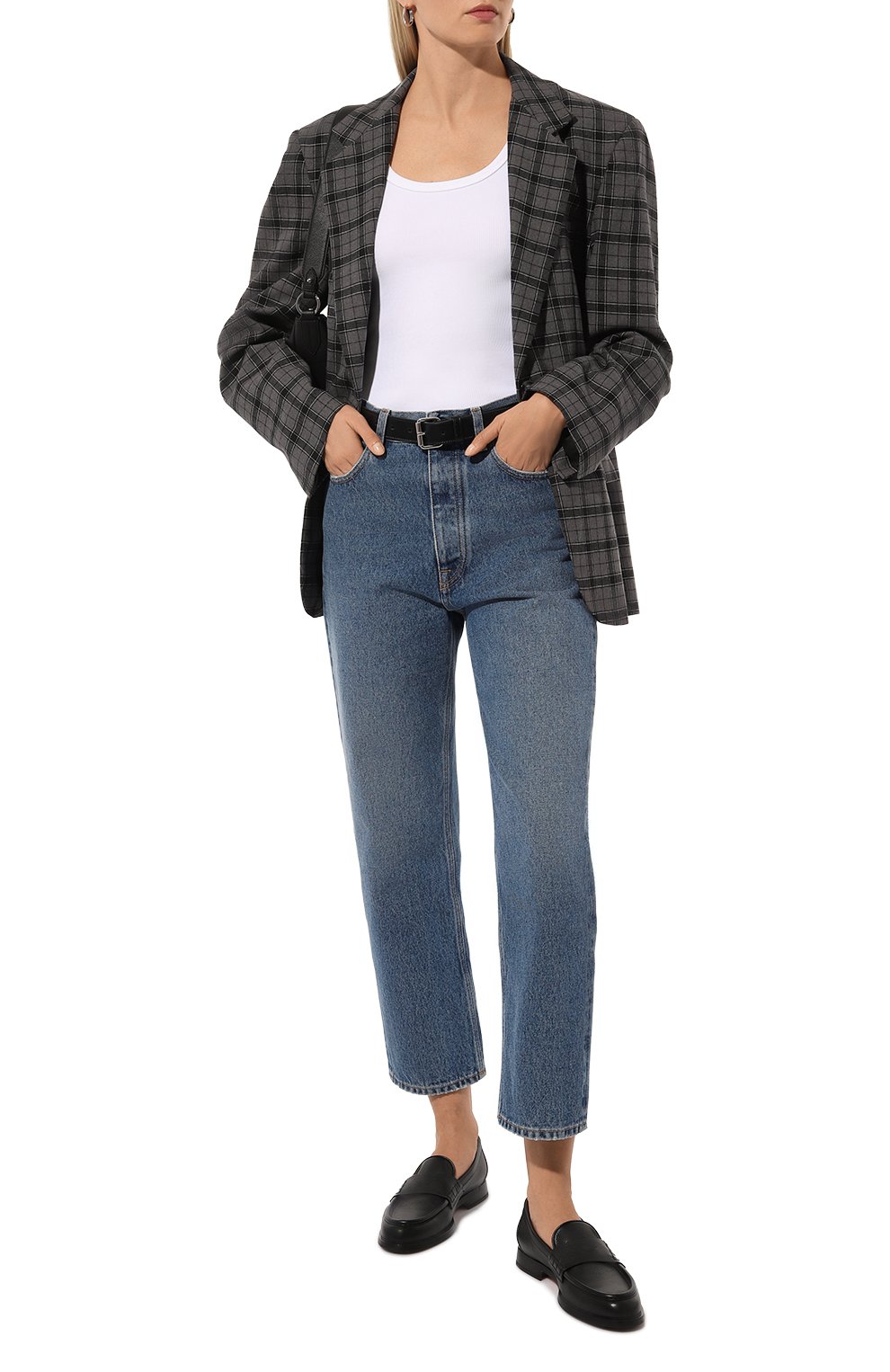 Джинсы ARMARIUM синего цвета по цене 46600 руб., арт. ARMFWP006/DE01, фото 2 Джинсы ARMARIUM, арт. ARMFWP006/DE01, фото 2