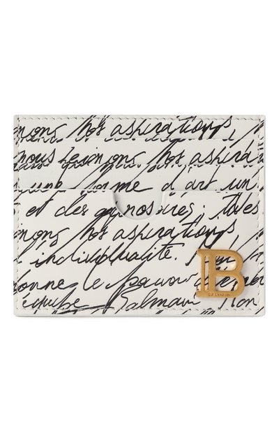 Женский кожаный футляр для кредитных карт b-buzz BALMAIN, арт. EN1MA195/LCLL