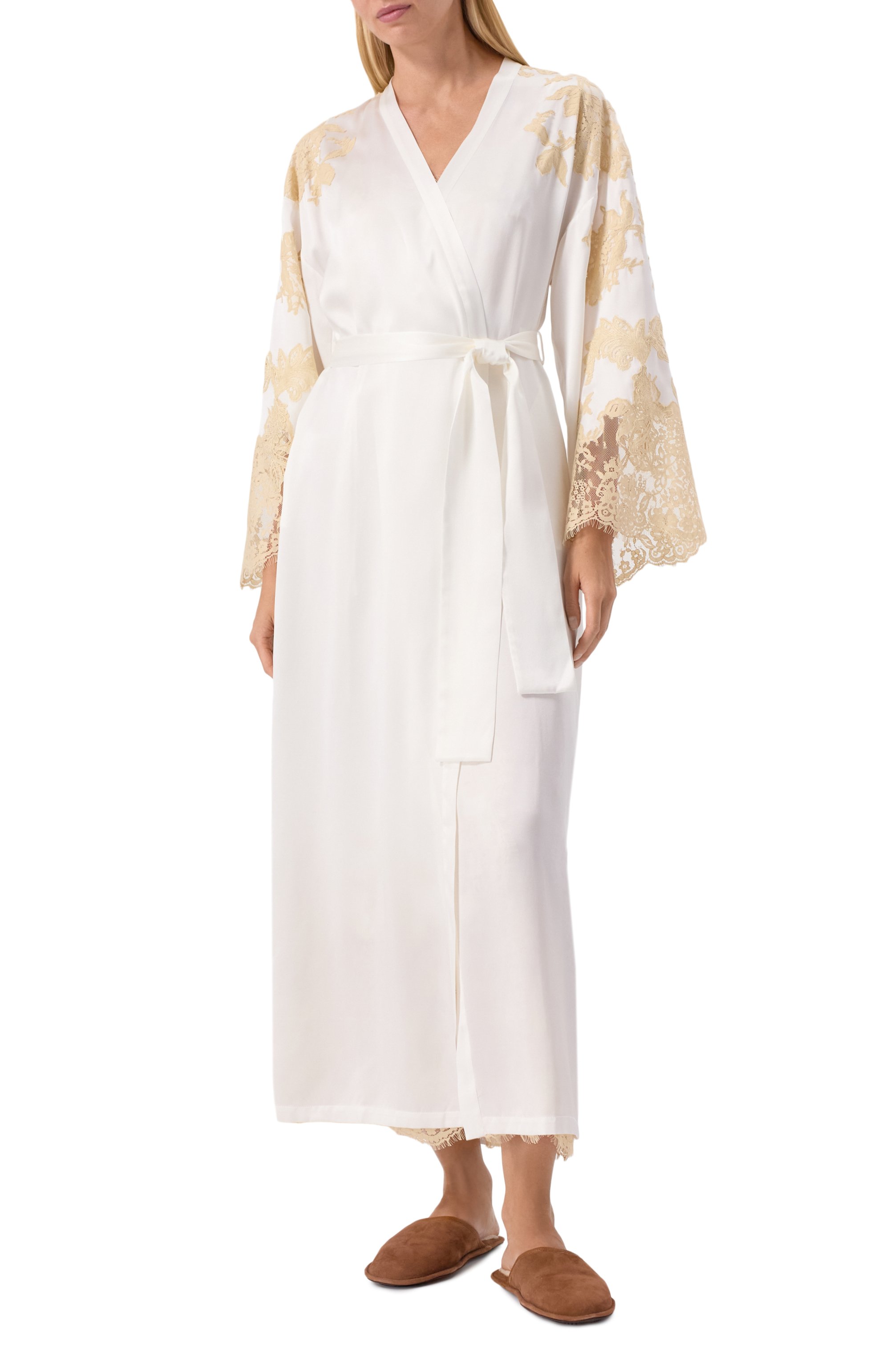 Шелковый халат MARJOLAINE, арт. 3APO2201, фото 3