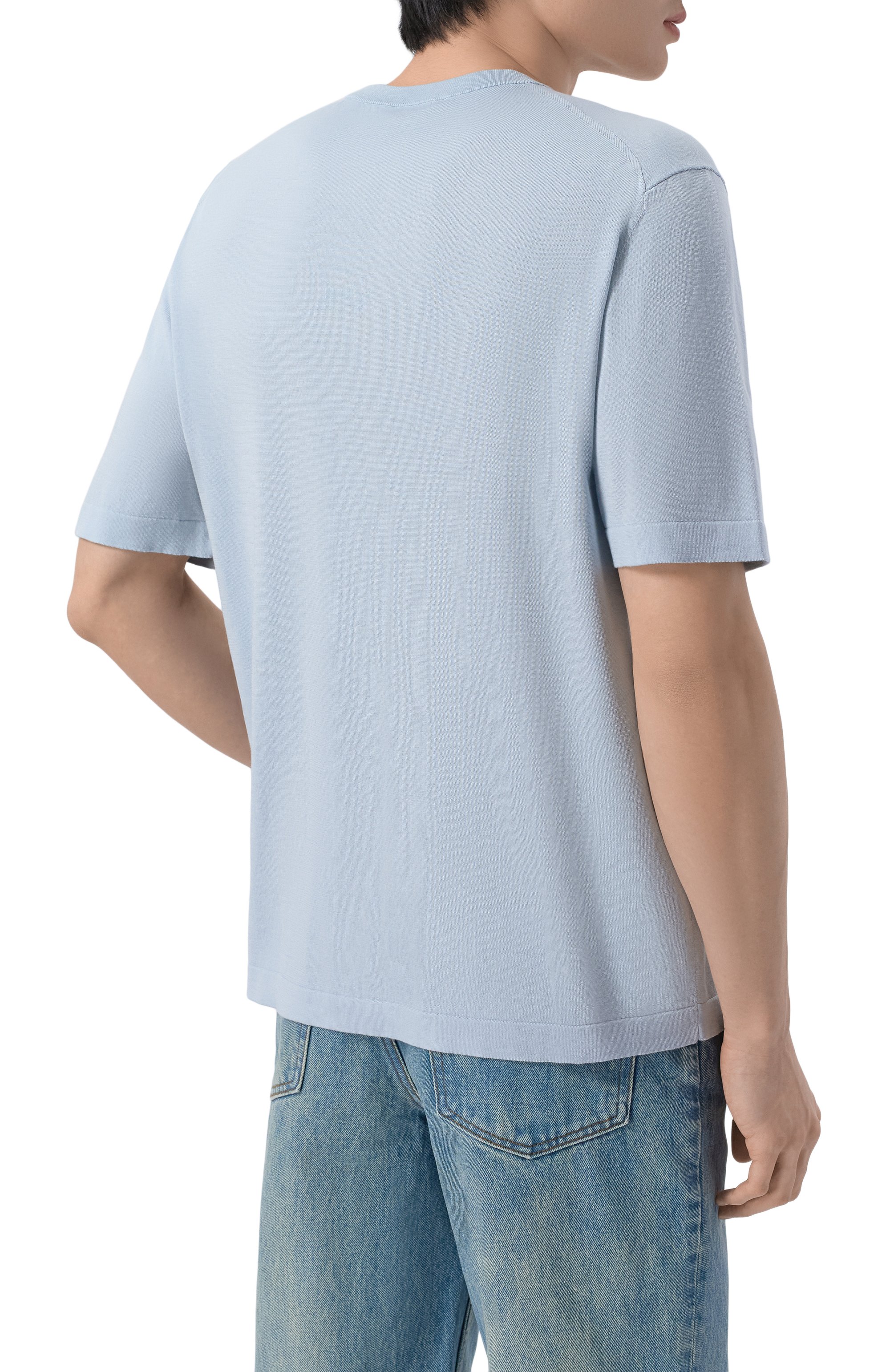 Джемпер из шелка и хлопка 12 STOREEZ, арт. 136315, фото 4