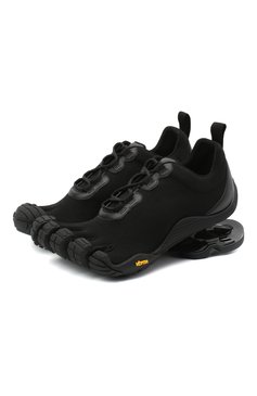 Мужские текстильные кроссовки toe balenciaga x vibram BALENCIAGA черного цвета, арт. 636915/W3BH1 | Фото 1 (Материал внешний: Текстиль; Стили: Гранж; Материал сплава: Проставлено; Материал утеплителя: Без утеплителя; Материал внутренний: Текстиль; Подошва: Плоская; Драгоценные камни: Проставлено)