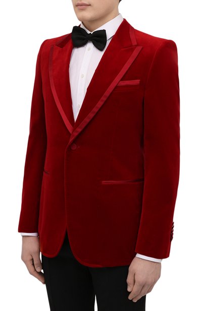 Хлопковый пиджак GUCCI, арт. 681059/Z4716, фото 3