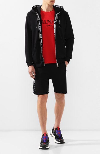 Хлопковые шорты BALMAIN, арт. SH15659/J928, фото 2