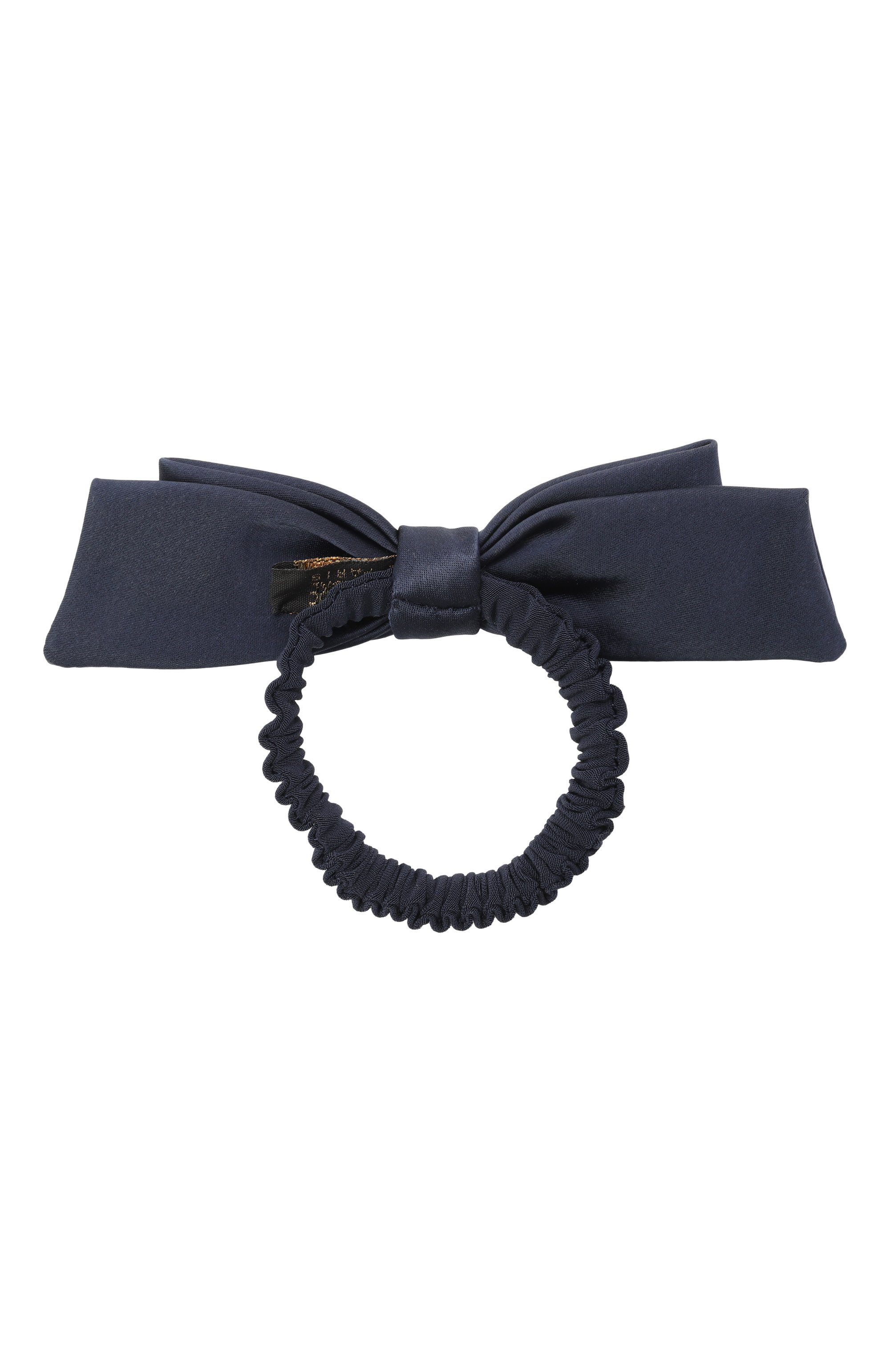 Резинка для волос ALEXANDRE DE PARIS темно-синего цвета по цене 19380 руб., арт. TPY-26T-P24 M, фото 2 Резинка для волос ALEXANDRE DE PARIS, арт. TPY-26T-P24 M, фото 2