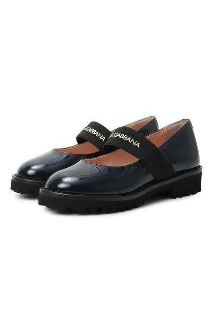 Кожаные туфли DOLCE & GABBANA, арт. D11333/A9135/27-36