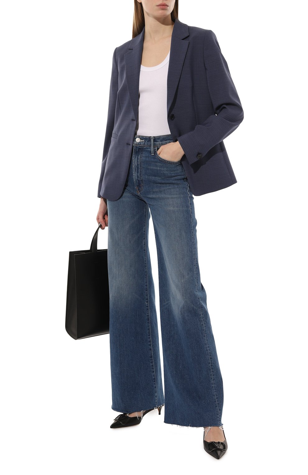 Шерстяной жакет BOSS темно-синего цвета по цене 39560 руб., арт. 50489634, фото 2 Шерстяной жакет BOSS, арт. 50489634, фото 2