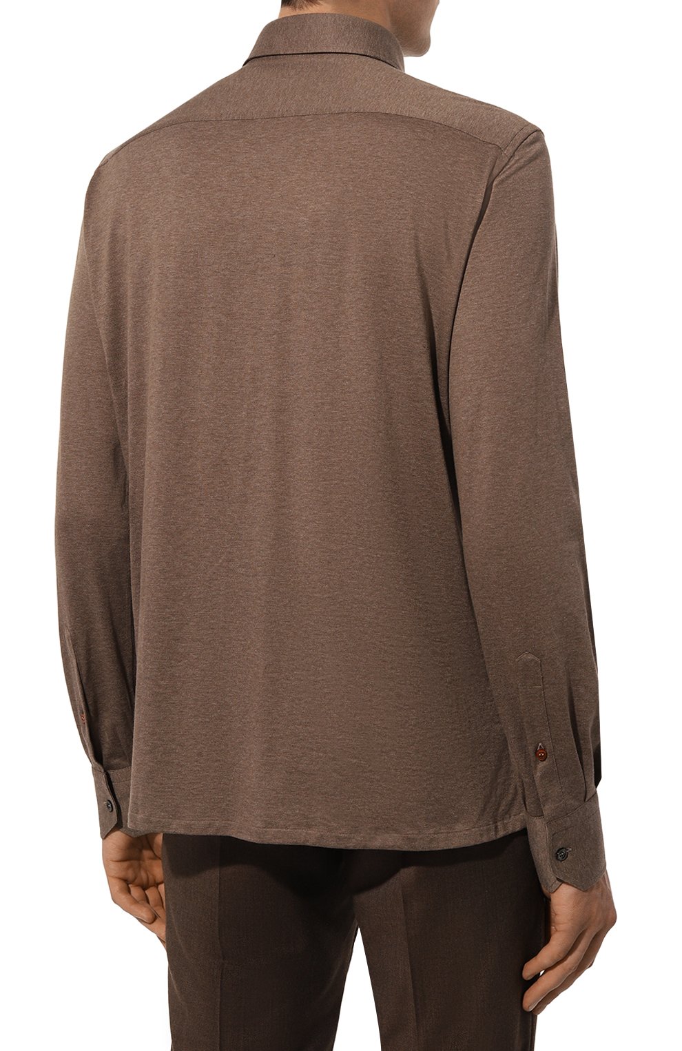 Рубашка из хлопка и шелка STEFANO RICCI, арт. CJ007593/TE2801, фото 4