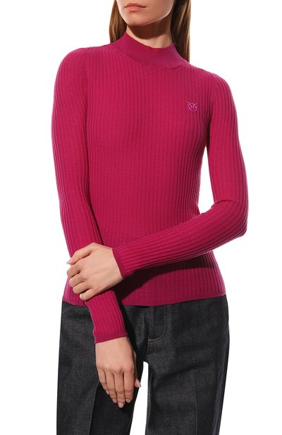 Водолазка из шерсти и кашемира PINKO, арт. 1G181T-A02T, фото 3