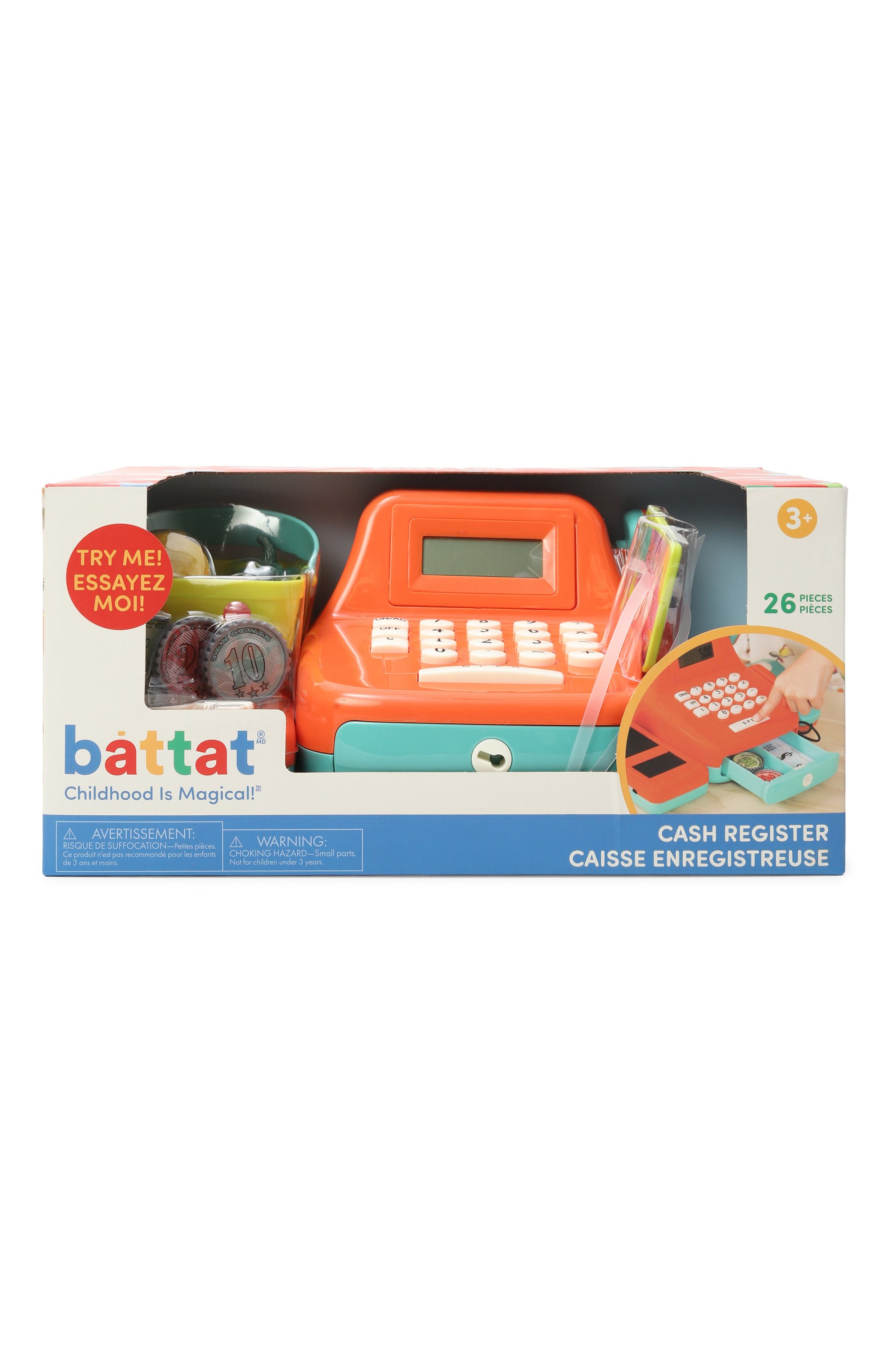 Игровой набор касса с аксессуарами BATTAT, арт. 68016, фото 1
